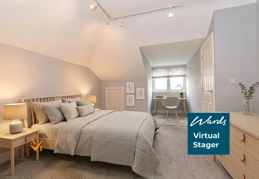 Bedroom 1 (Nordic style) - New Hythe Lane, Larkfield, Kent - Wards of Kent