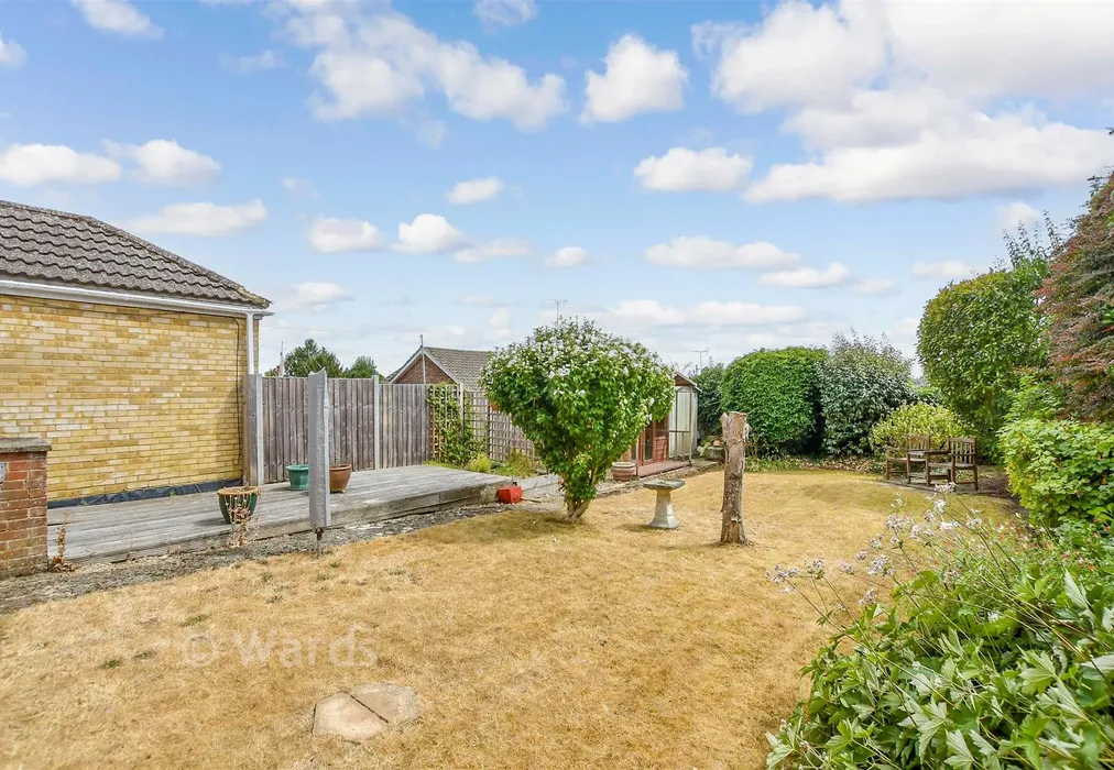 Rear Garden - Gatland Lane, Maidstone, Kent - Wards of Kent