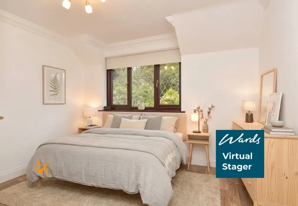 Bedroom 3 (Nordic style) - London Road, Farningham, Kent - Wards of Kent