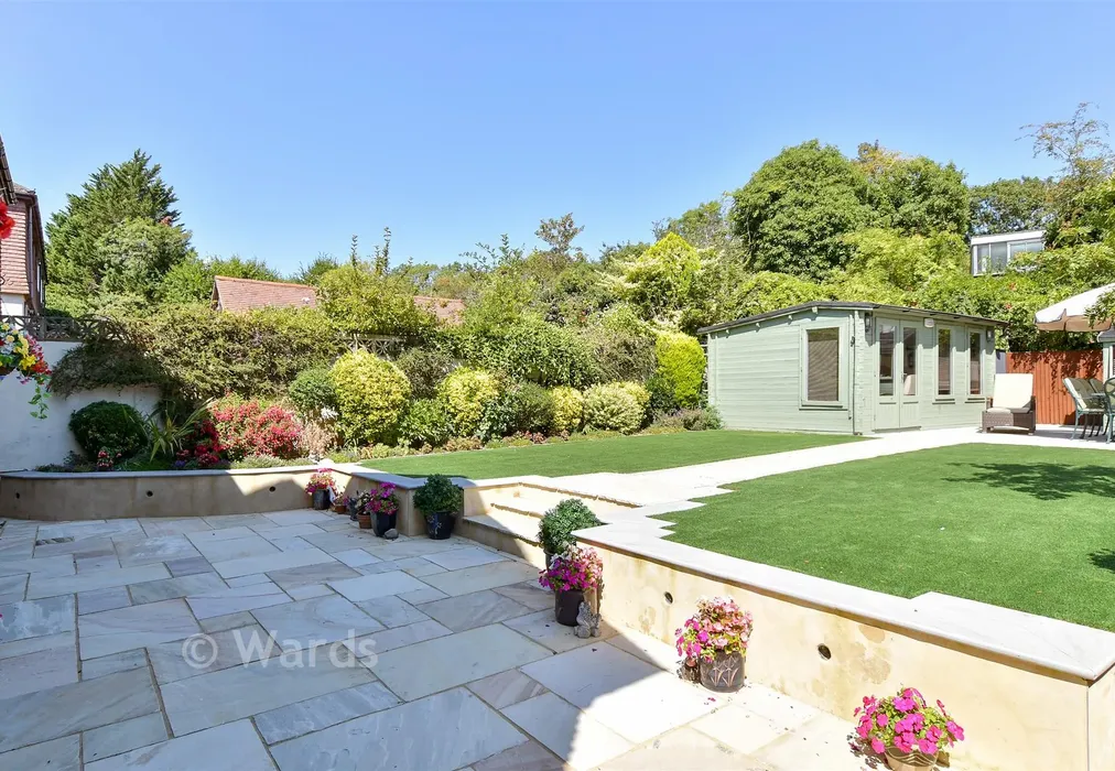 Rear Garden - London Road, Farningham, Kent - Wards of Kent