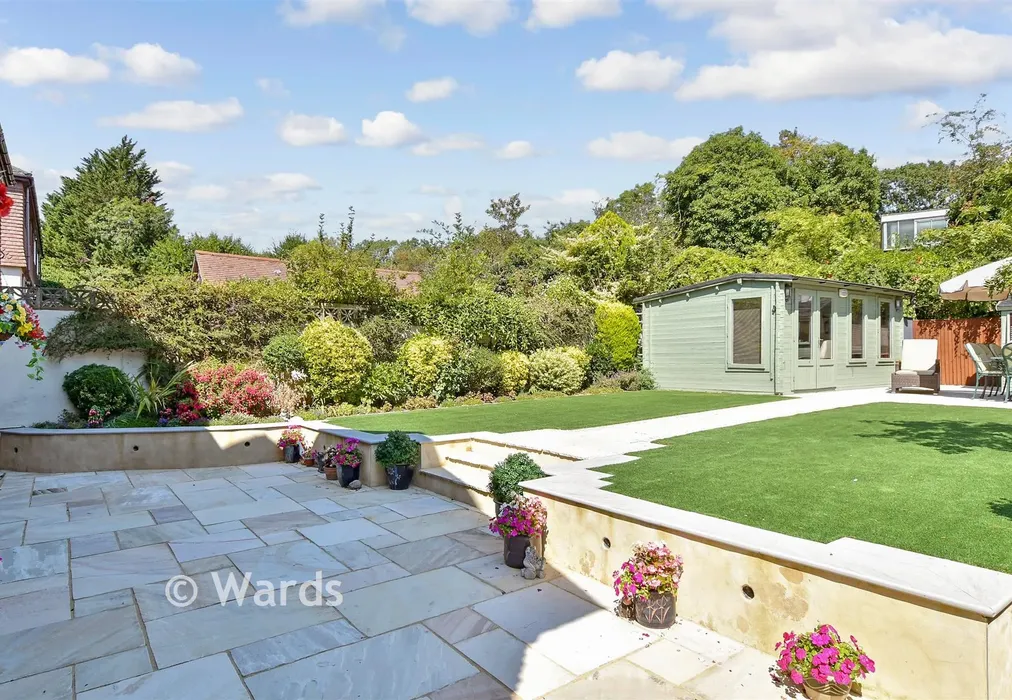 Rear Garden - London Road, Farningham, Kent - Wards of Kent