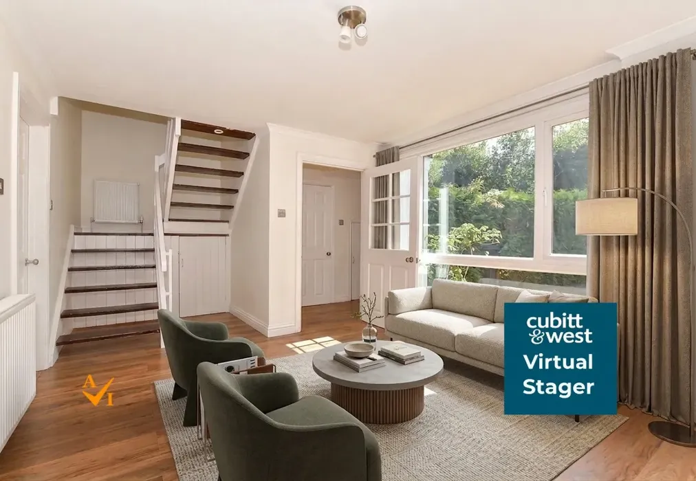 Lounge (Contemporary style) - Dover Court, Cranleigh, Surrey - Wards of Kent