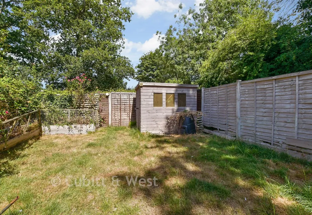 Rear Garden - Dover Court, Cranleigh, Surrey - Wards of Kent