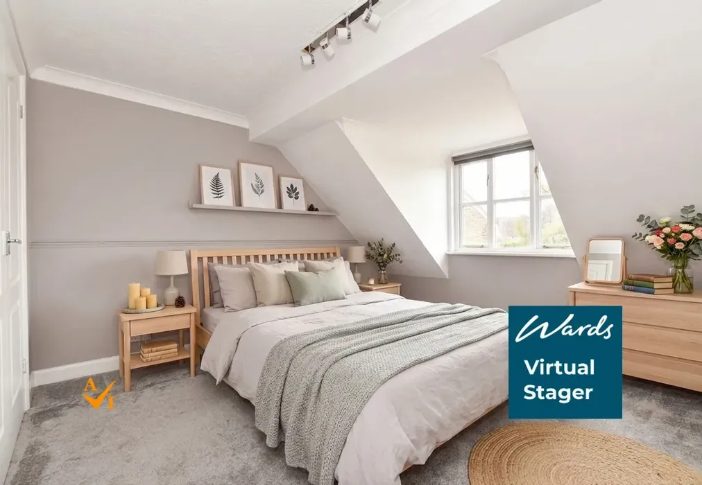 Bedroom 3 (Nordic style) - Button Lane, Bearsted, Kent - Wards of Kent