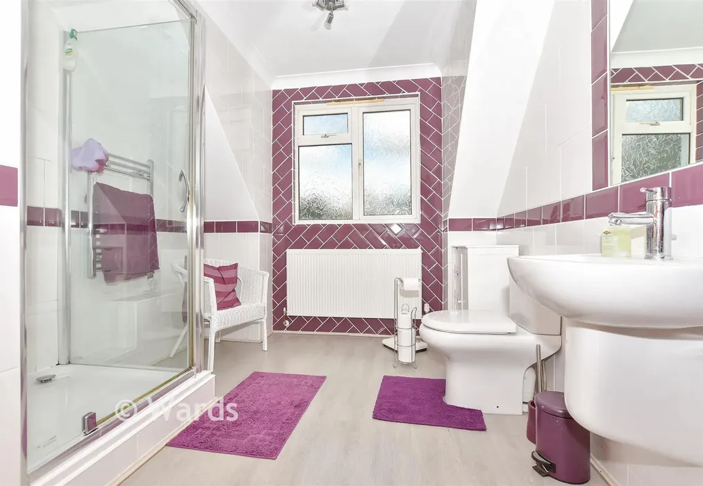 Shower Room - Crete Road West, Folkestone, Kent - Wards of Kent