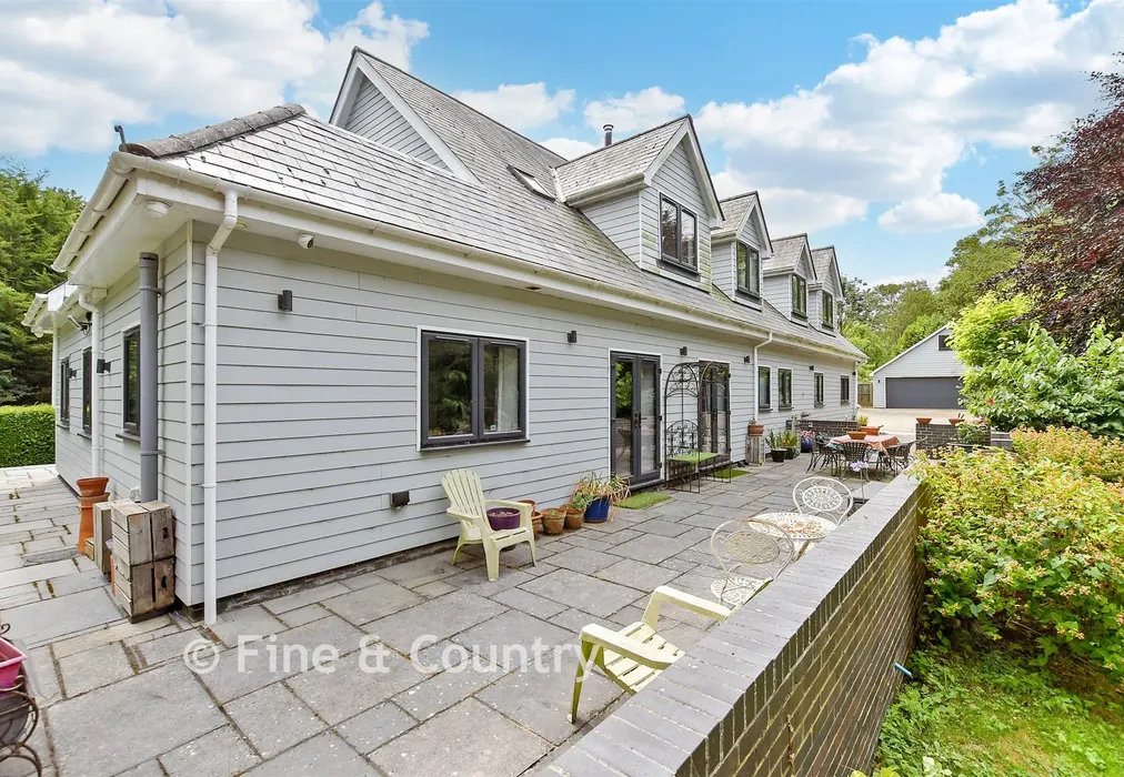Rear Elevation - Hull Place, Sholden, Deal, Kent - Wards of Kent