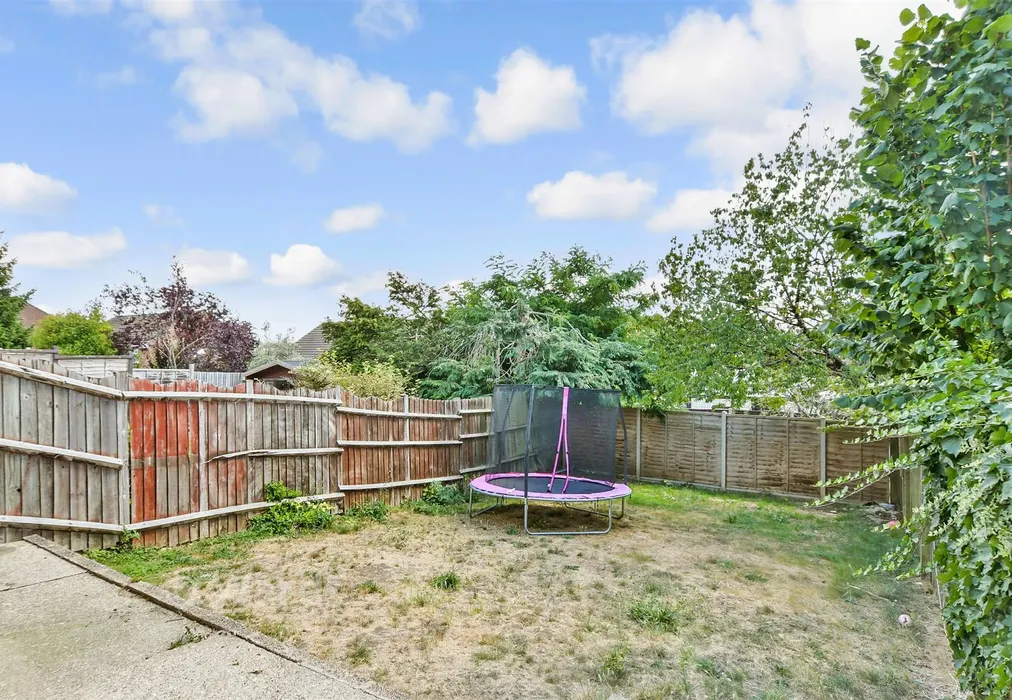 Rear Garden - Merrals Wood Road, Strood, Rochester, Kent - Wards of Kent