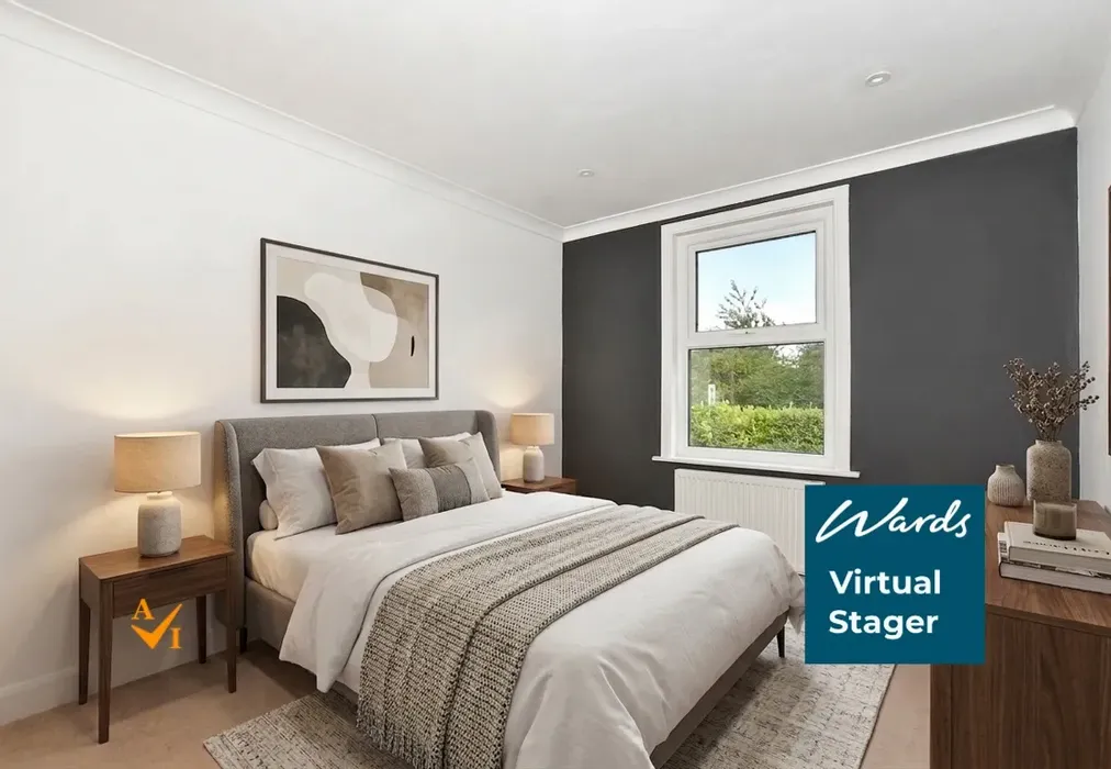 Bedroom 2 (Contemporary style) - Church Road, New Romney, Kent - Wards of Kent