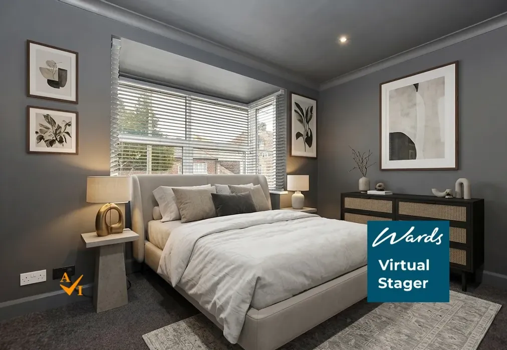 Bedroom 1 (Contemporary style) - Church Road, New Romney, Kent - Wards of Kent