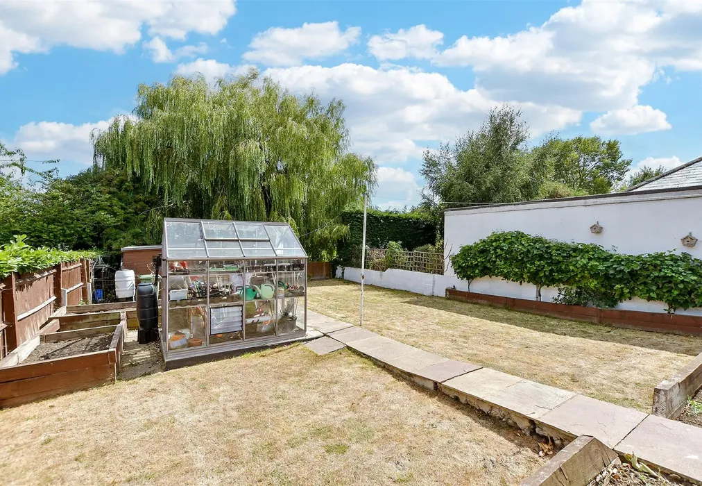 Rear Garden - Church Road, New Romney, Kent - Wards of Kent