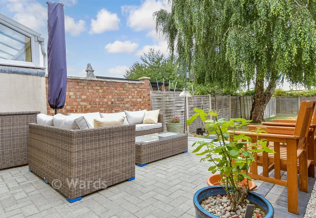 Patio / Decking - Colyer Road, Northfleet, Gravesend, Kent - Wards of Kent
