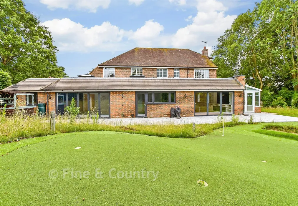 Rear Elevation - Windmill Hill, Brenchley, Tonbridge, Kent - Wards of Kent