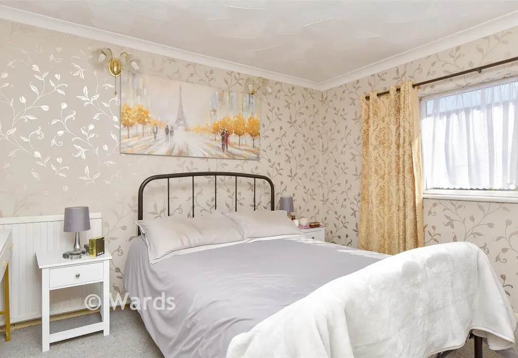 Bedroom 1 - Miskin Road, Hoo, Rochester, Kent - Wards of Kent