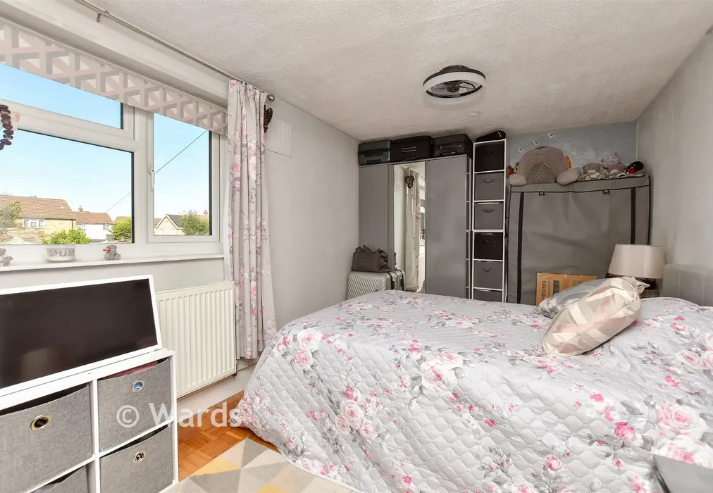 Bedroom 2 - Mayweed Avenue, Weeds Wood, Chatham, Kent - Wards of Kent