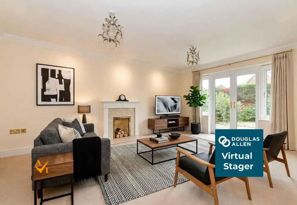 Lounge (Modern style) - Deer Park Way, Waltham Abbey, Essex - Wards of Kent