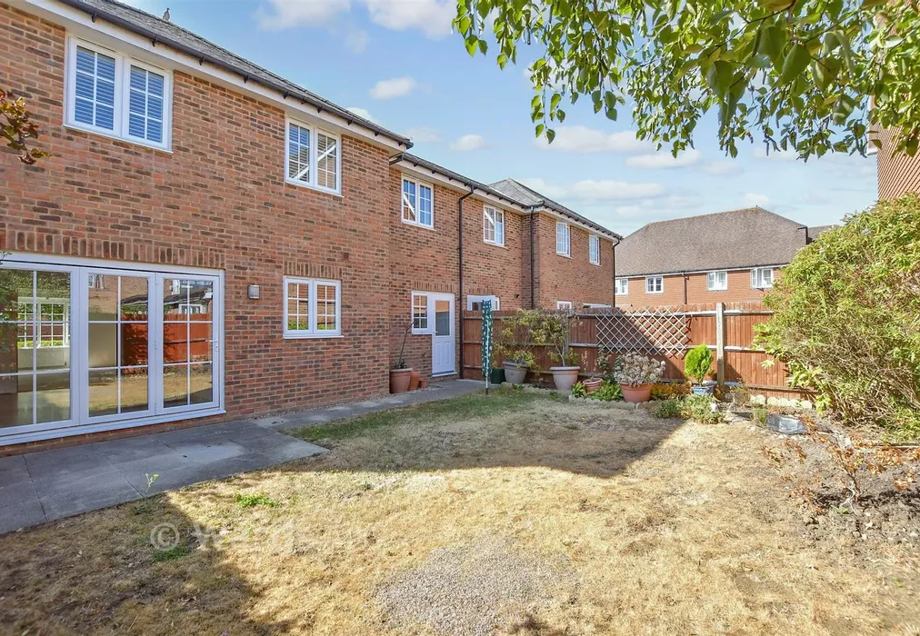 Rear Garden - Manley Boulevard, Snodland, Kent - Wards of Kent
