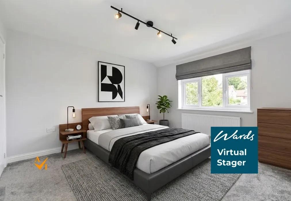 Bedroom 1 (Modern style) - Troys Mead, Hollingbourne, Maidstone, Kent - Wards of Kent