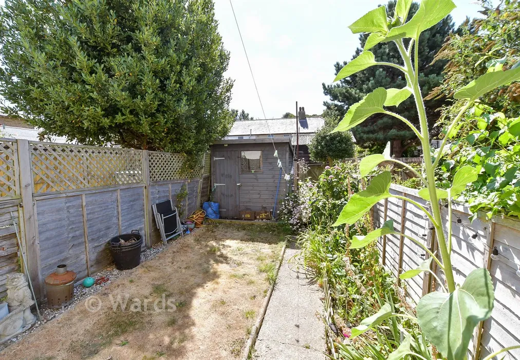 Rear Garden - Devonshire Road, Dover, Kent - Wards of Kent
