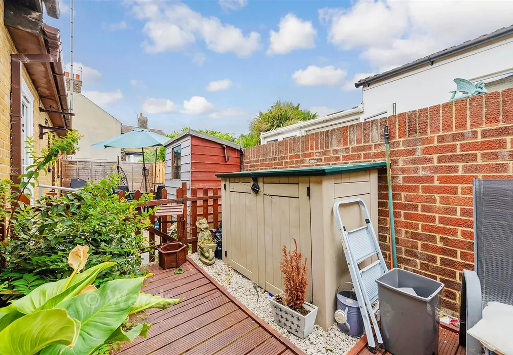 Rear Garden - Byron Road, Gillingham, Kent - Wards of Kent