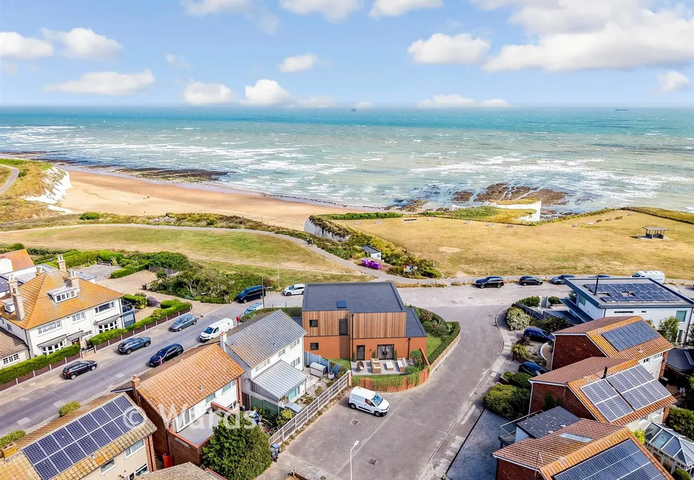 Drone CGI - Marine Drive, Broadstairs, Kent - Wards of Kent