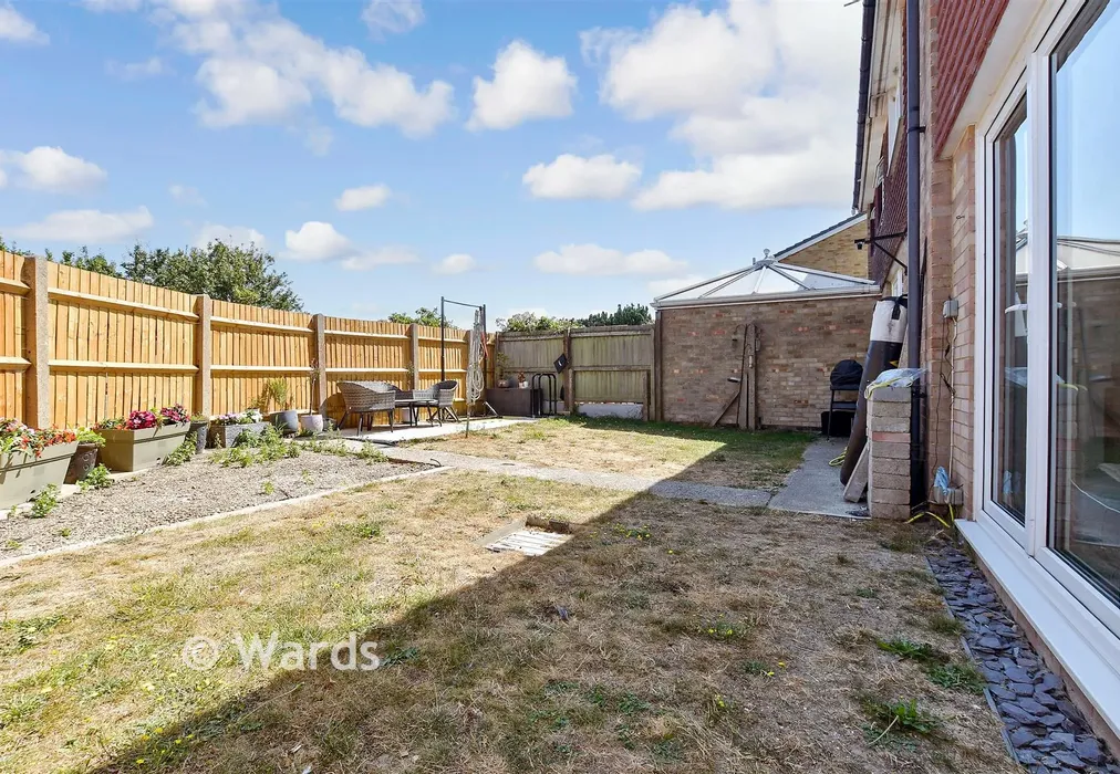 Rear Garden - St. Richard's Road, Deal, Kent - Wards of Kent