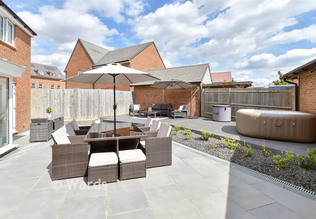 Rear Garden - Nickolls Road, Hythe, Kent - Wards of Kent