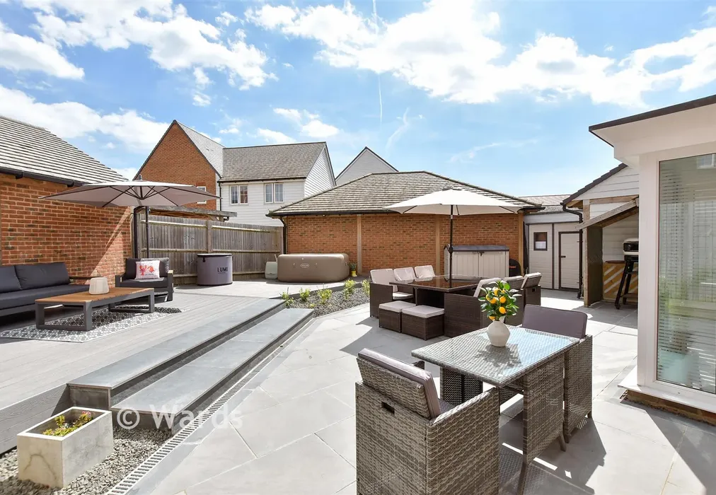 Rear Garden - Nickolls Road, Hythe, Kent - Wards of Kent