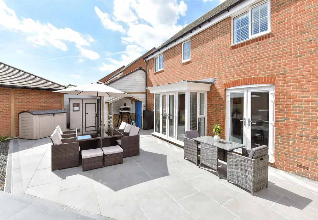 Rear Garden - Nickolls Road, Hythe, Kent - Wards of Kent