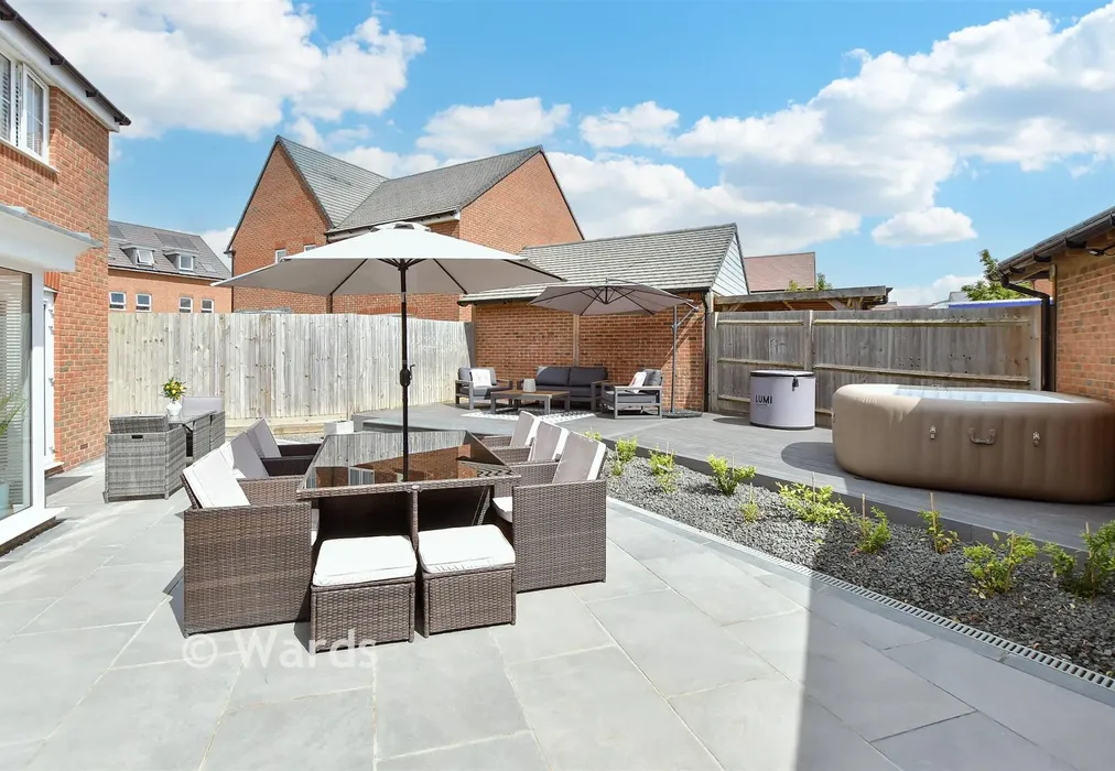 Rear Garden - Nickolls Road, Hythe, Kent - Wards of Kent