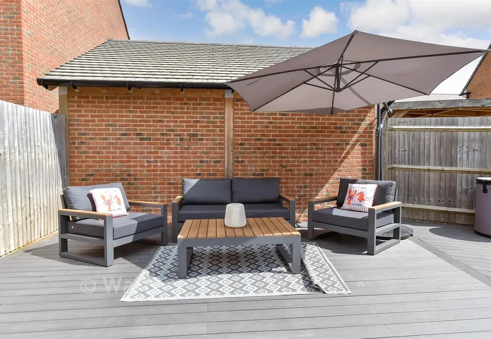 Rear Garden - Nickolls Road, Hythe, Kent - Wards of Kent