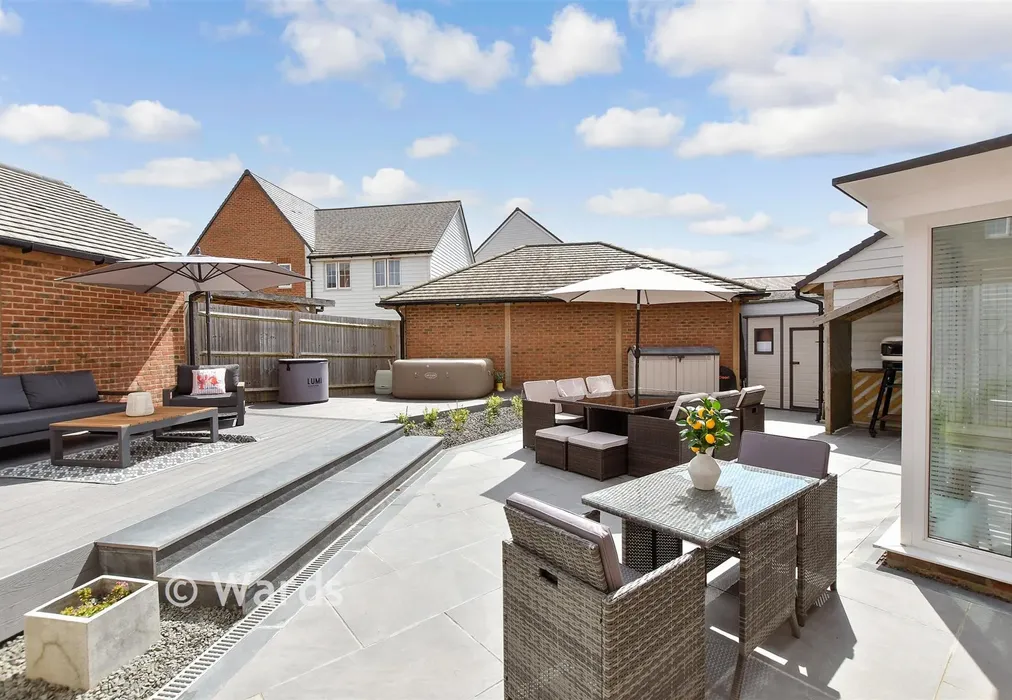 Rear Garden - Nickolls Road, Hythe, Kent - Wards of Kent