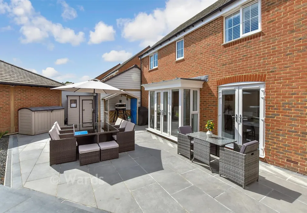 Rear Garden - Nickolls Road, Hythe, Kent - Wards of Kent