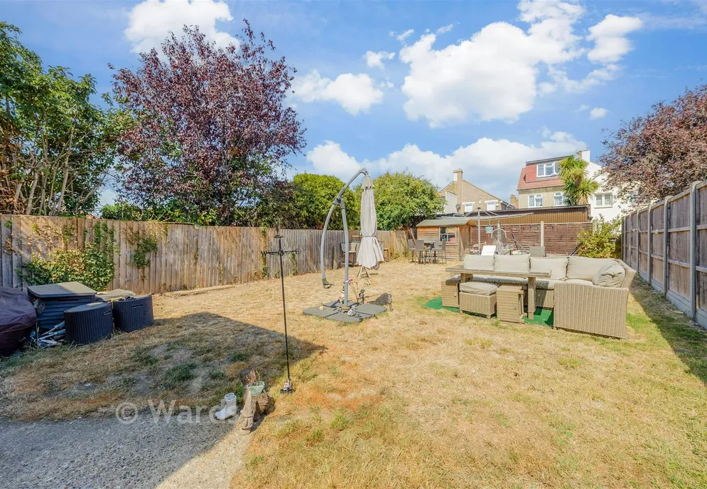 Rear Garden - Farnham Road, Welling, Kent - Wards of Kent