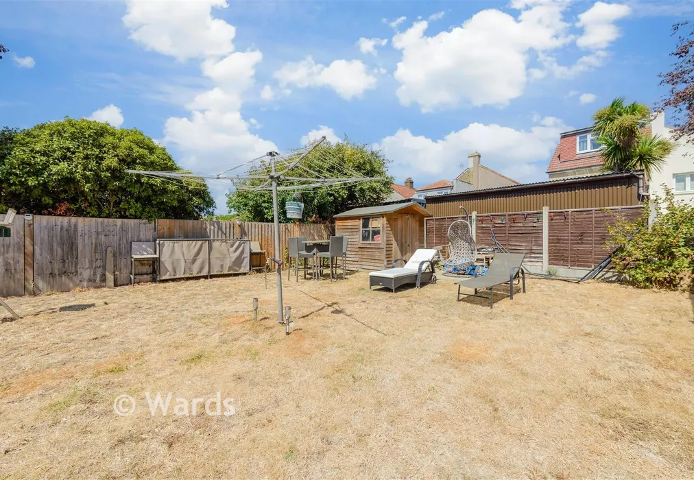 Rear Garden - Farnham Road, Welling, Kent - Wards of Kent