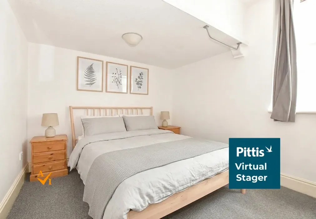 Bedroom 2 (Nordic style) - Bridge Road, East Cowes, Isle of Wight - Wards of Kent
