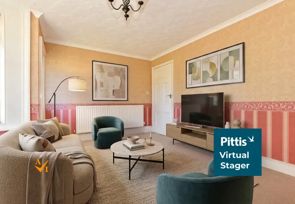 Lounge (Contemporary style) - Southdown Road, Freshwater, Isle of Wight - Wards of Kent
