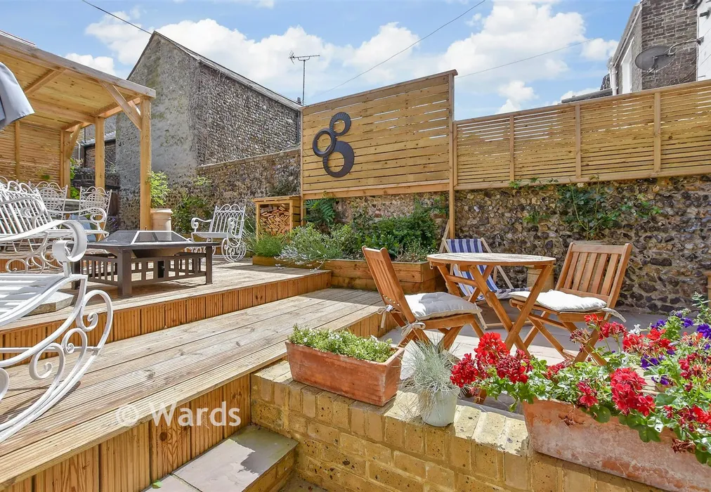 Rear Garden - Plains Of Waterloo, Ramsgate, Kent - Wards of Kent