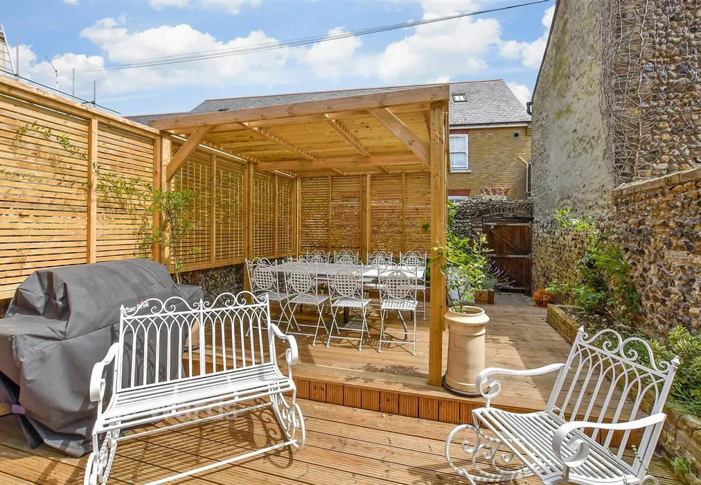 Rear Garden - Plains Of Waterloo, Ramsgate, Kent - Wards of Kent