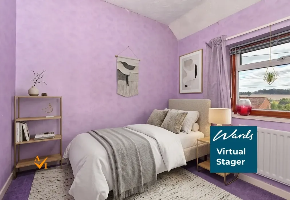 Bedroom 3 (Contemporary style) - Glebelands, Penshurst, Tonbridge, Kent - Wards of Kent