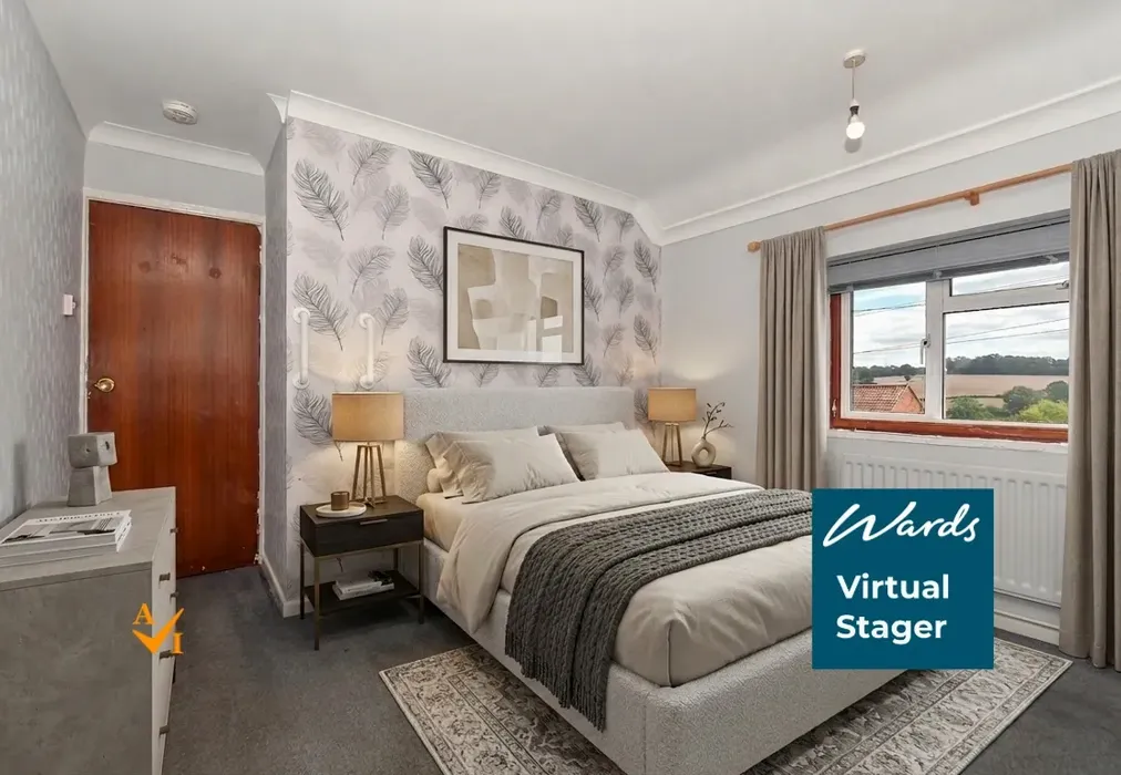 Bedroom 1 (Contemporary style) - Glebelands, Penshurst, Tonbridge, Kent - Wards of Kent
