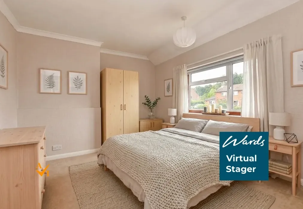 Bedroom 2 (Nordic style) - Glebelands, Penshurst, Tonbridge, Kent - Wards of Kent