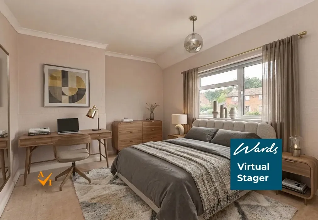 Bedroom 2 (Contemporary style) - Glebelands, Penshurst, Tonbridge, Kent - Wards of Kent
