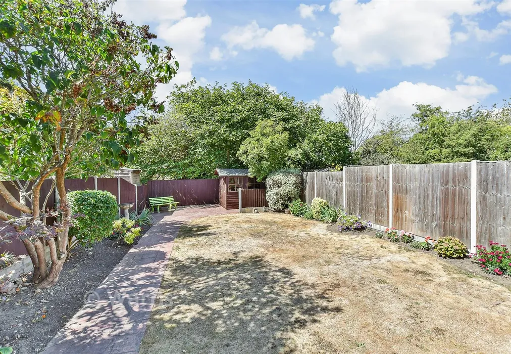 Rear Garden - Dallin Road, Bexleyheath, Kent - Wards of Kent