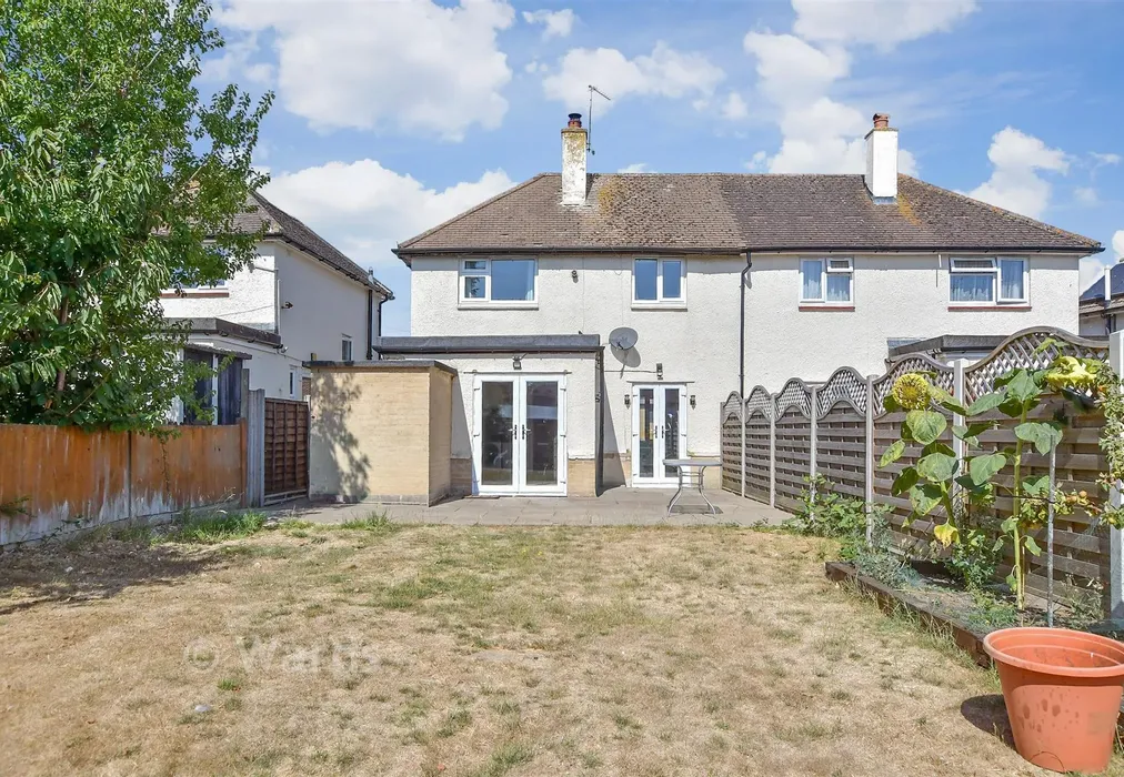 Rear Elevation - Cambridge Crescent, Maidstone, Kent - Wards of Kent