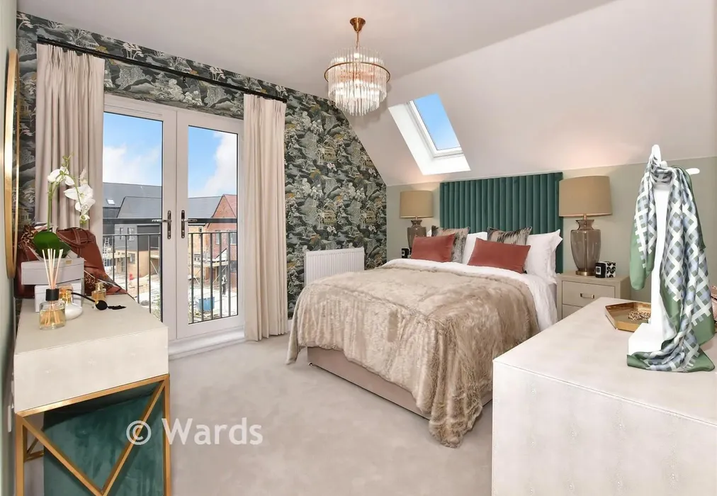 Bedroom - Grasmere Gardens, Bermuda Road, Chestfield, Kent - Wards of Kent