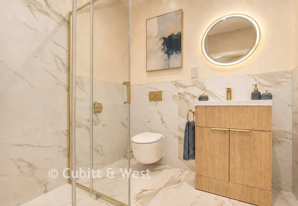 Shower Room Staged - Coppice Hill, Coppice Hanger, Pulborough, West Sussex - Wards of Kent