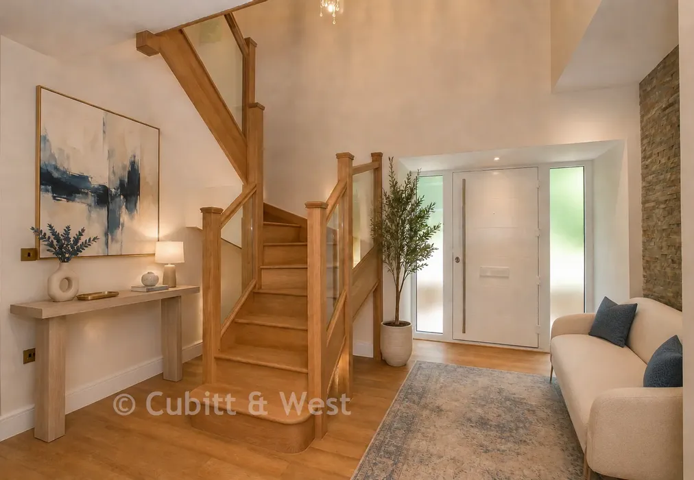 Entrance Hall Staged - Coppice Hill, Coppice Hanger, Pulborough, West Sussex - Wards of Kent