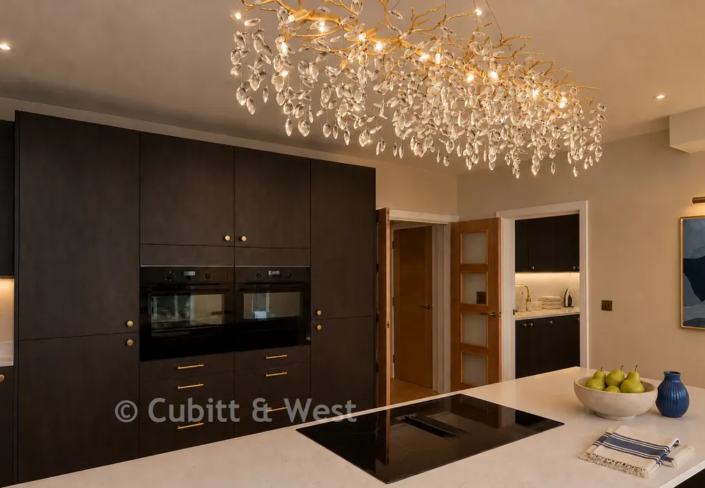 Kitchen Staged - Coppice Hill, Coppice Hanger, Pulborough, West Sussex - Wards of Kent