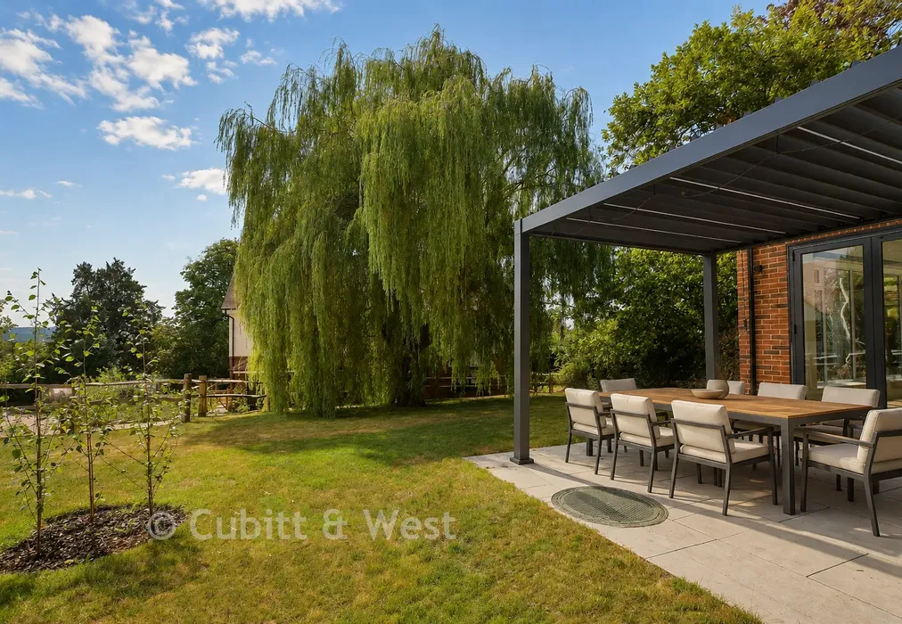 Rear Garden Staged - Coppice Hill, Coppice Hanger, Pulborough, West Sussex - Wards of Kent