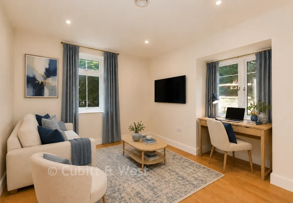 Study/Guest Room Staged - Coppice Hill, Coppice Hanger, Pulborough, West Sussex - Wards of Kent